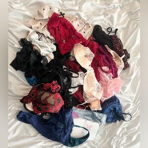 Elegant Women's Lace Lingerie- Large Lot L and XL